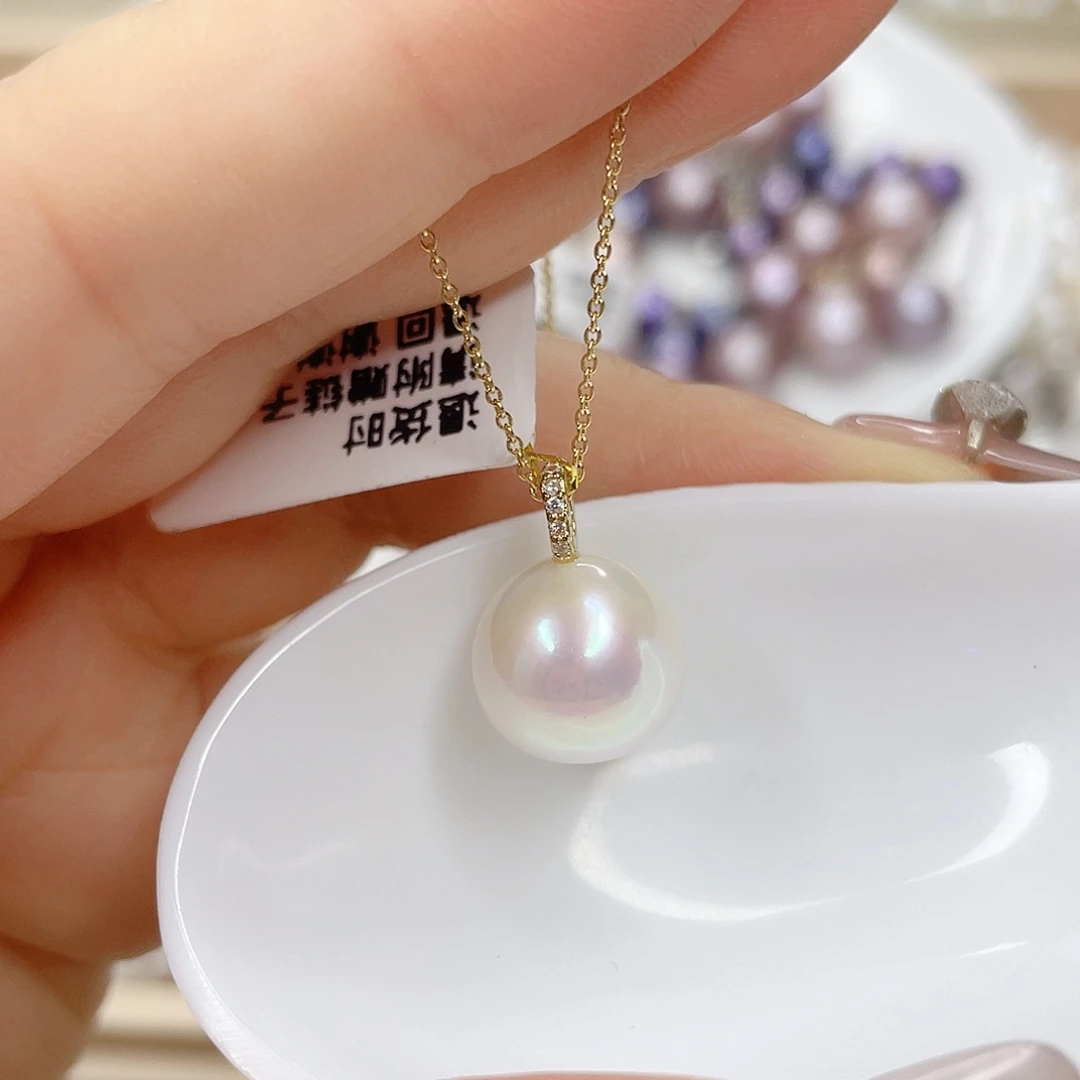 淡水珍珠合金吊坠(赠链)