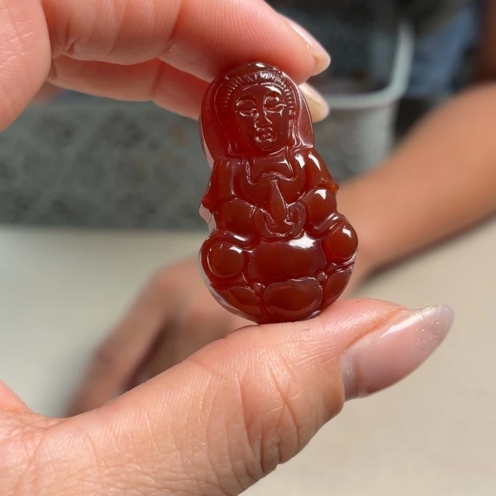 玛瑙/玉髓未镶嵌吊坠(不含链)