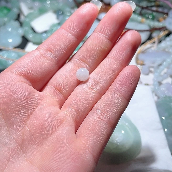 翡翠未镶嵌颈饰云*天然