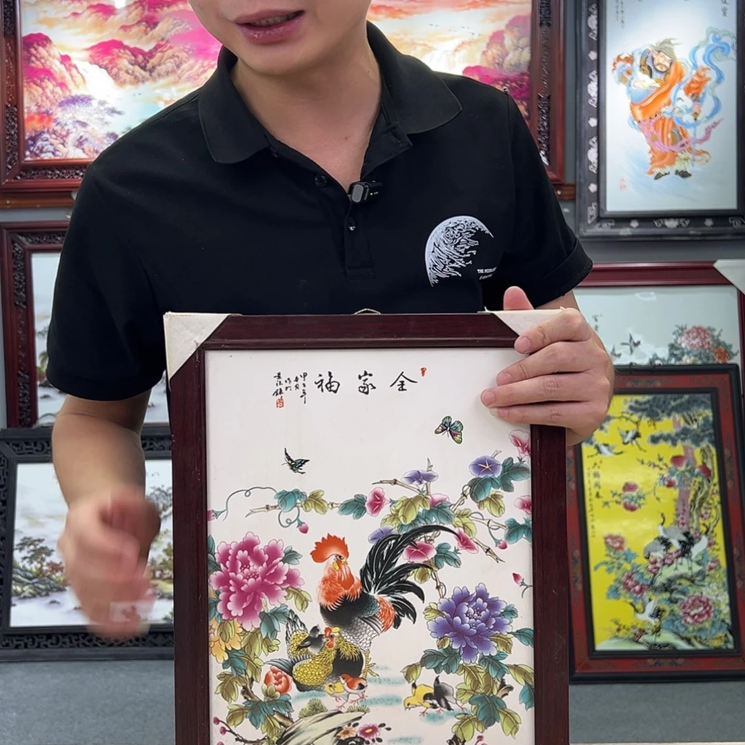 瓷片景德镇瓷板画