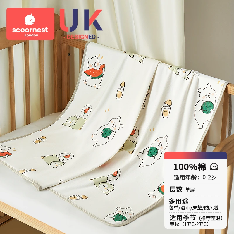 婴儿包单-苏黎茨假日（85*85）【款式随机不退不换】