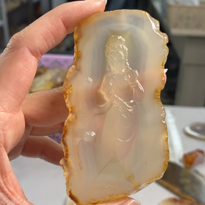 玛瑙/玉髓吊坠(不含链)未镶嵌