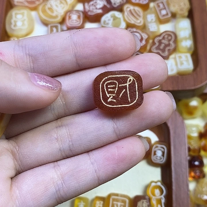 吊坠橄榄核小原皮
