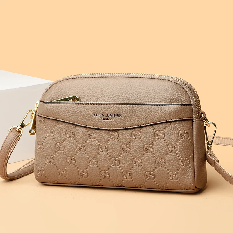 【高端轻奢 | 夏日优雅】拉链手包款手机包妈妈背的包包休闲百搭