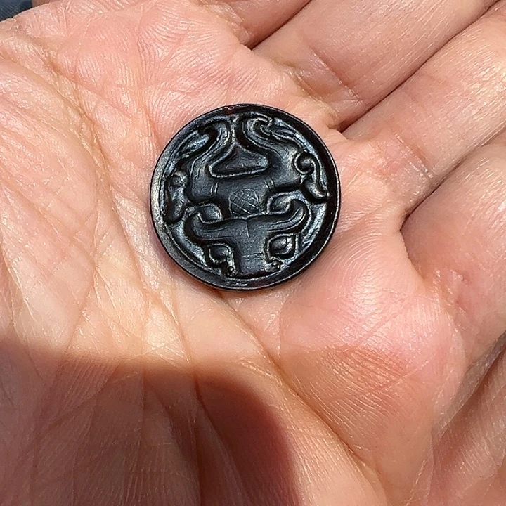 和田玉（糖玉）挂件未镶嵌长*