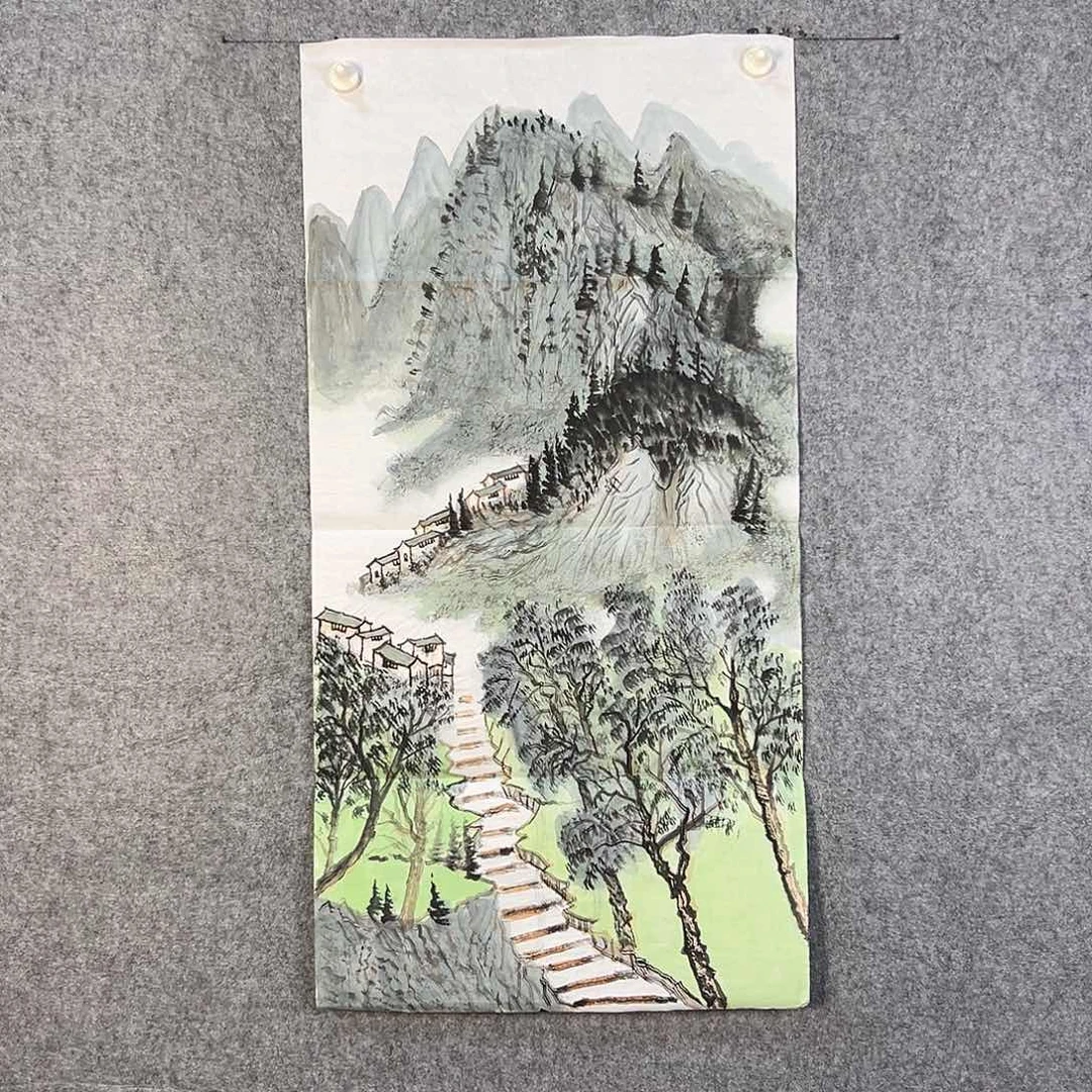 国画732 花鸟在此处飞翔也不太可能