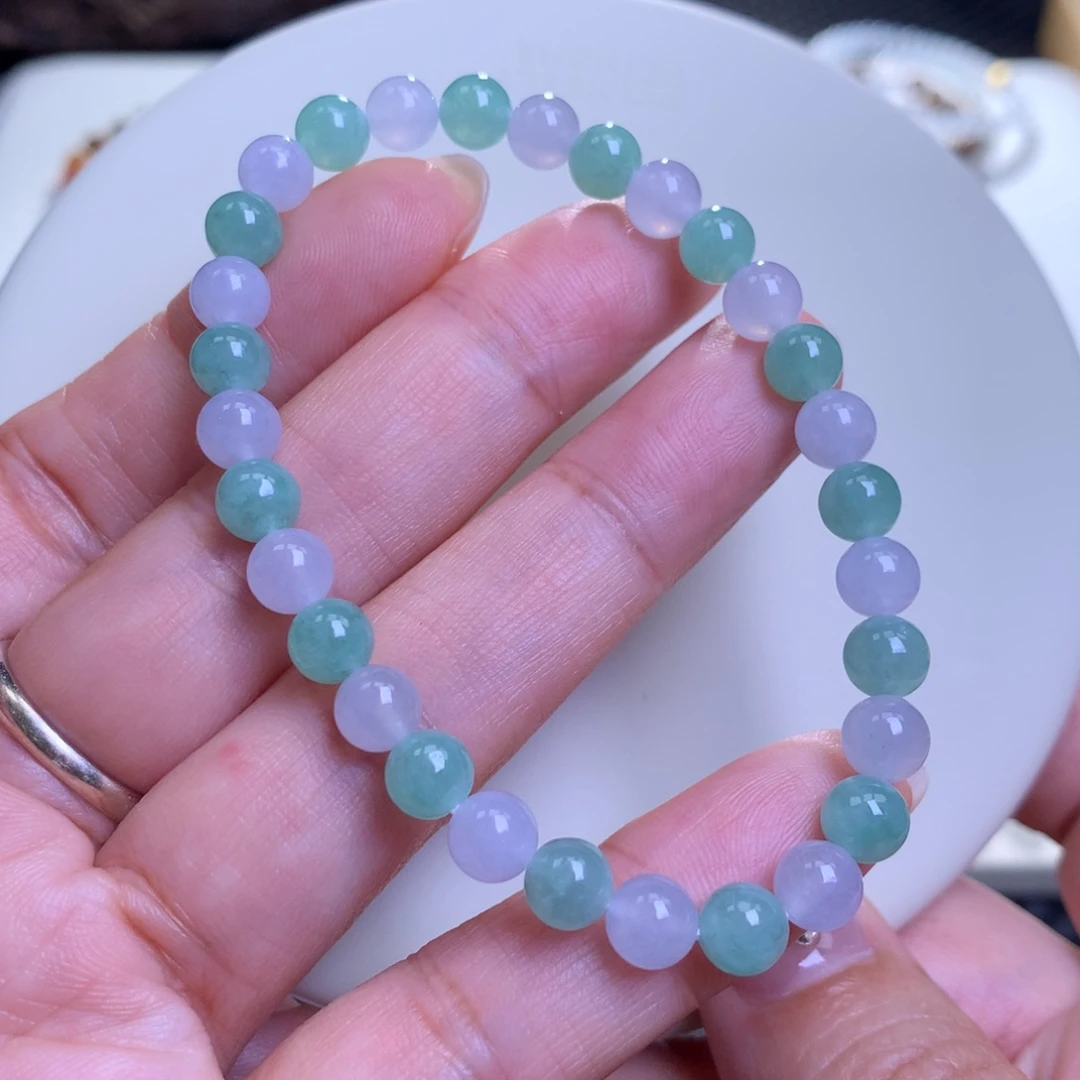 未镶嵌手链翡翠翡翠手串卡6.2