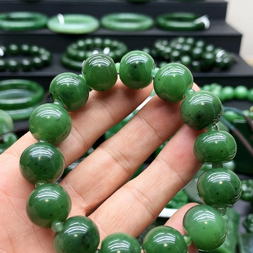 【闪购商品】和田玉（碧玉）手链未镶嵌