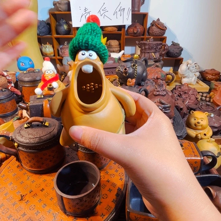 拼配泥茶壶纯手工制作过程就是