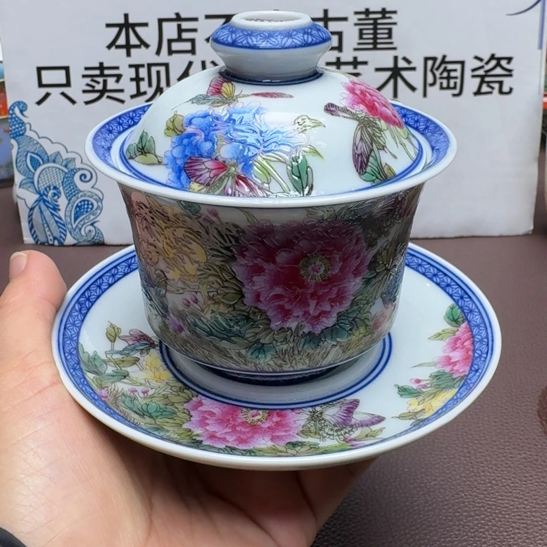 景德镇手工手绘展示