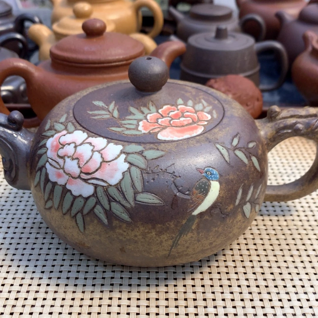 ****言茶壶紫砂宜兴原矿ghjhf