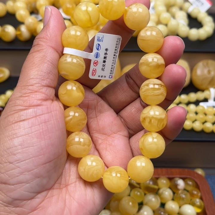 琥珀未镶嵌珠宝奇石M101号13.6+虎皮妖花