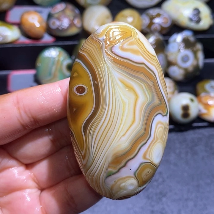 未镶嵌发饰玛瑙/玉髓