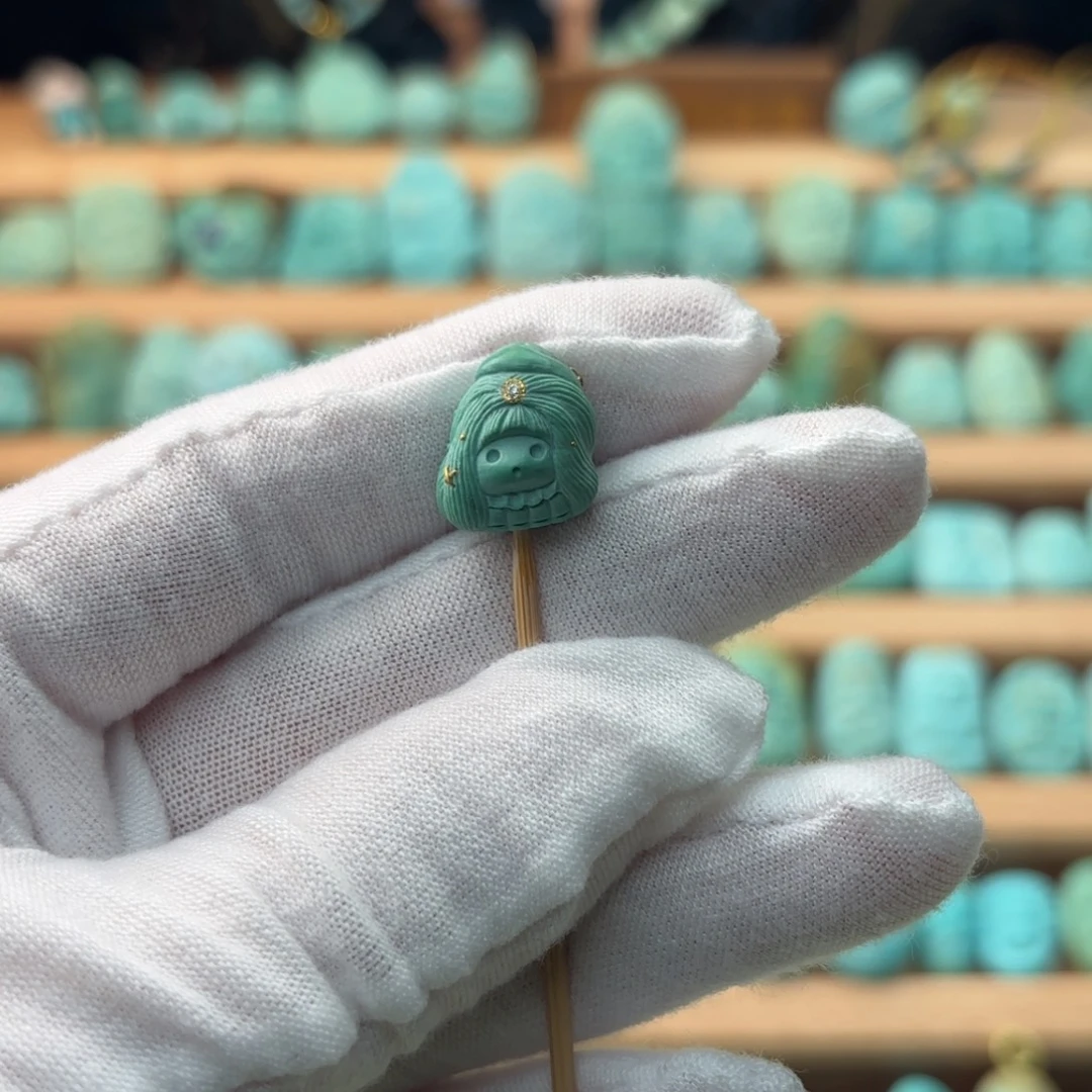 绿松石未镶嵌配饰