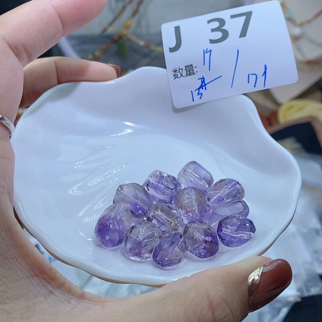 水晶珠宝半成品未镶嵌J37