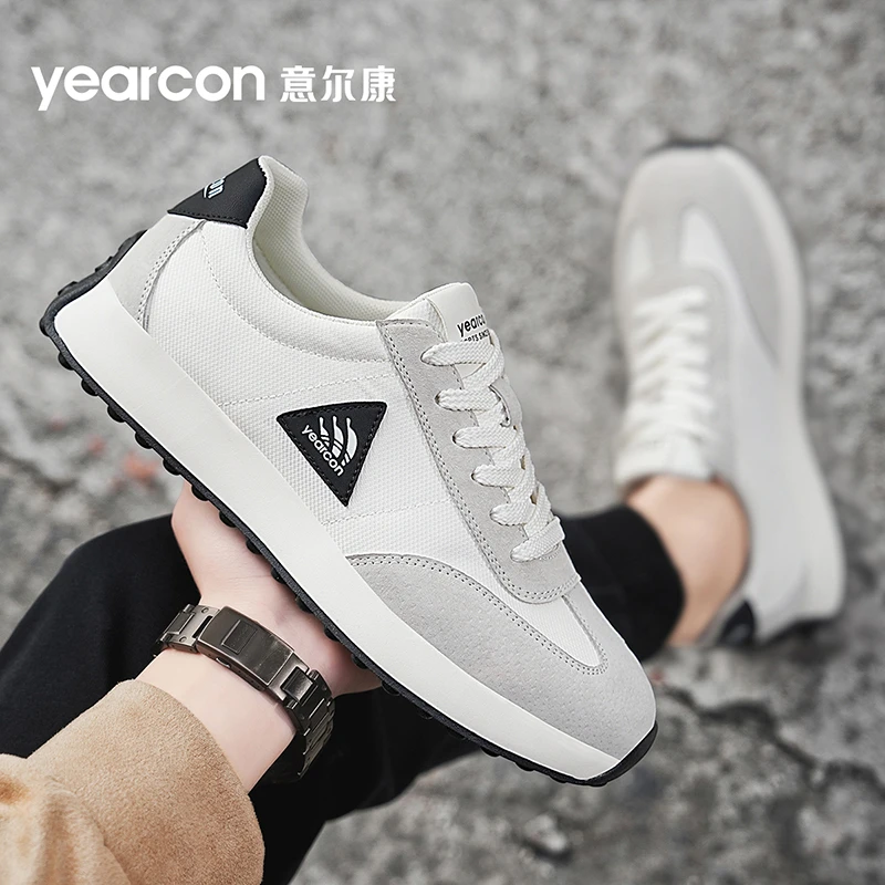 YEARCON/意尔康男鞋2025夏季新款经典百搭休闲时尚透气软底男士鞋