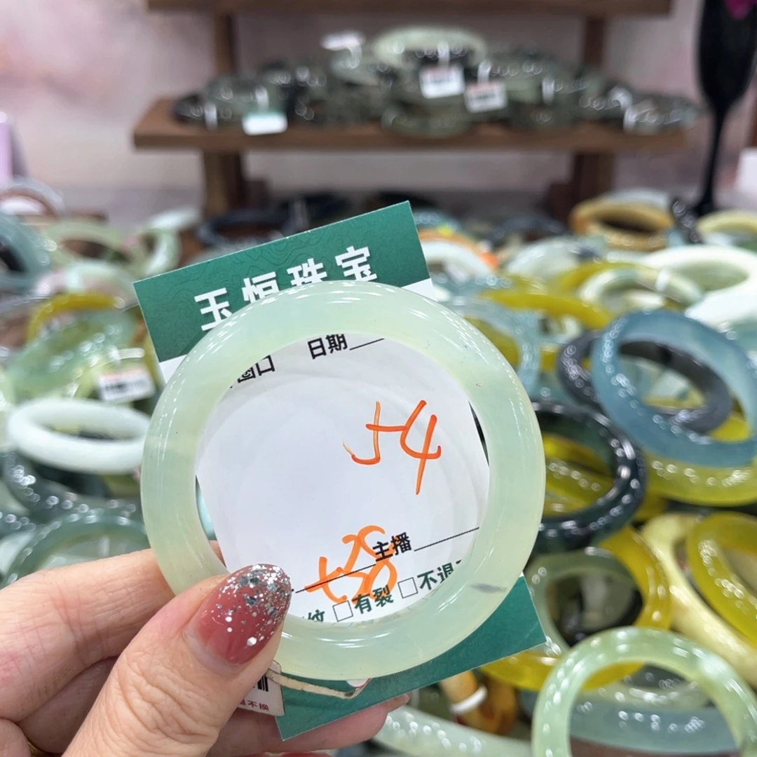 未镶嵌蛇纹石玉手镯手镯