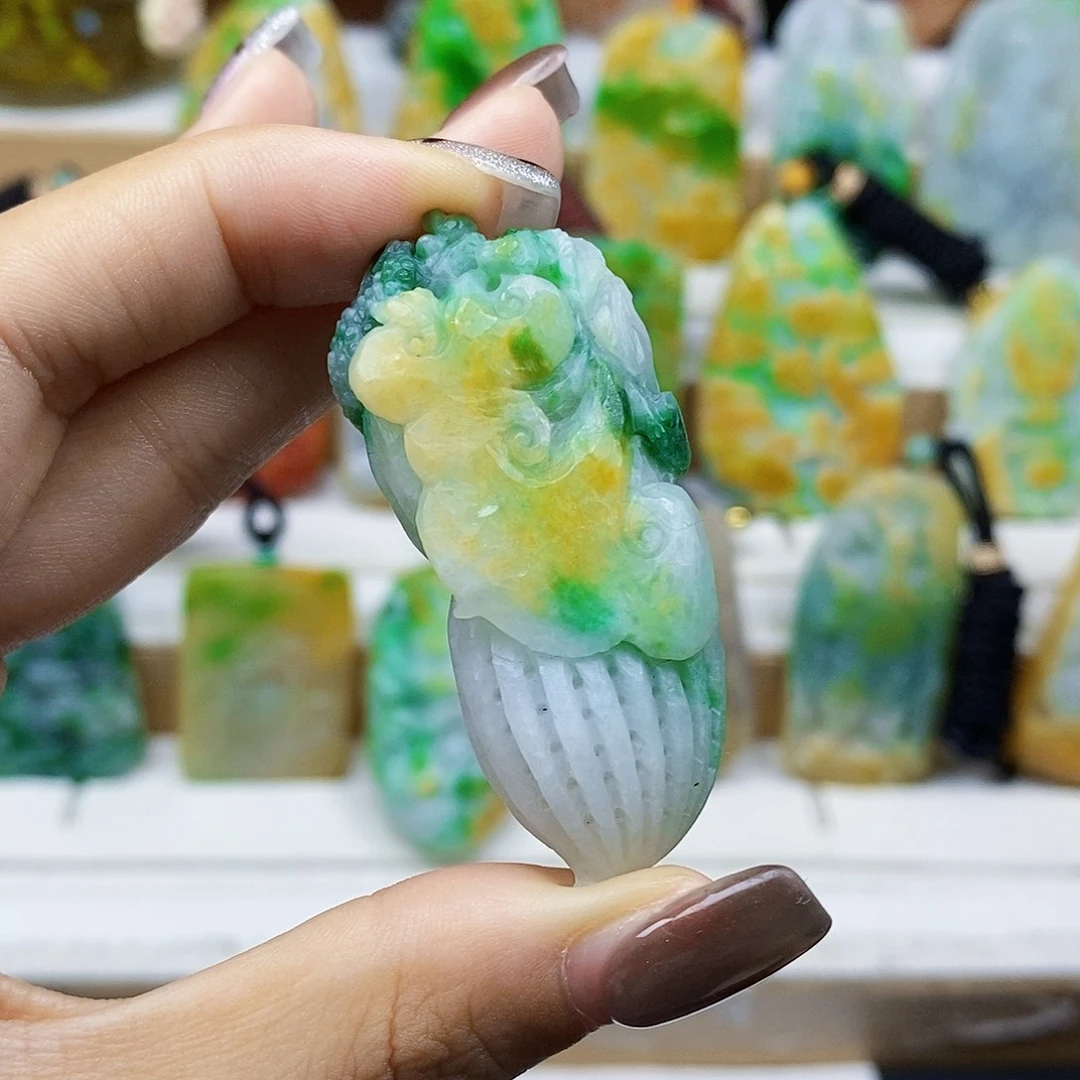 定制翡翠未镶嵌天然翡翠A货