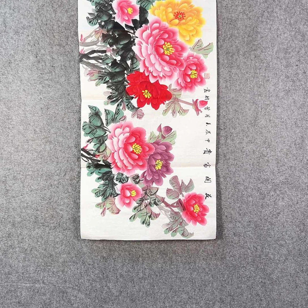 国画136 花鸟等各种花卉图案