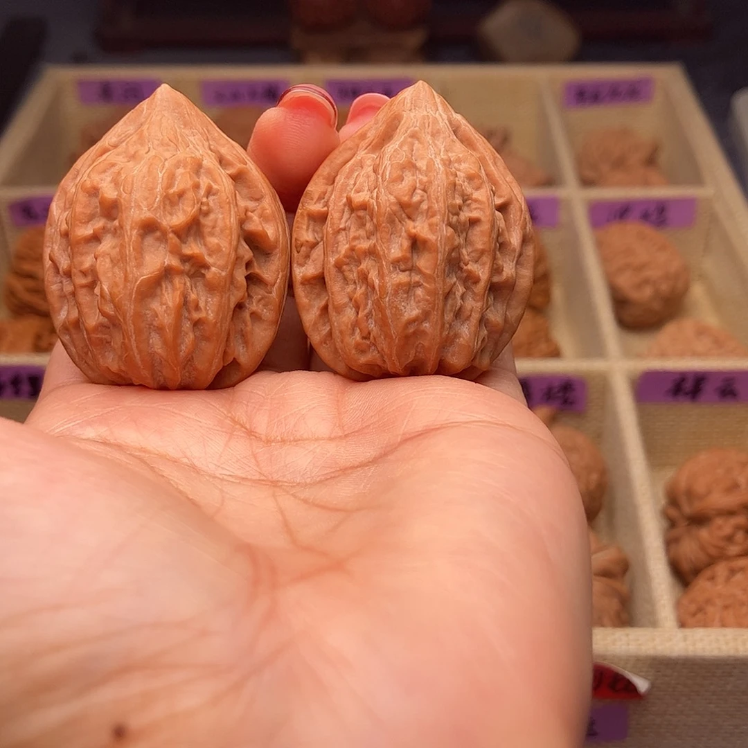 文玩核桃把件瓷瓶鸭嘴33