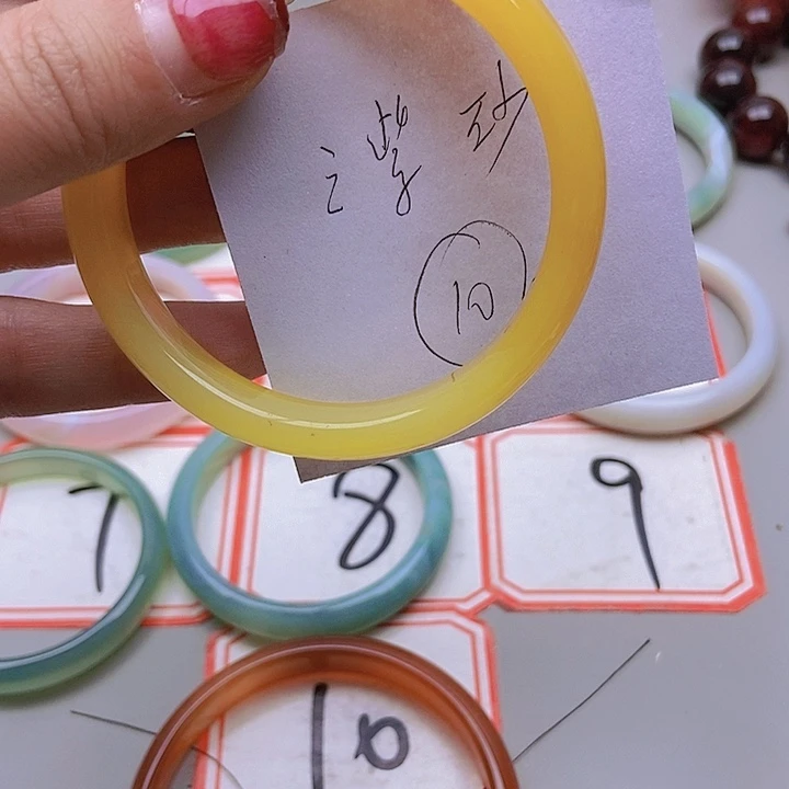 【闪购商品】玛瑙/玉髓珠宝半成品未镶嵌紫**茶