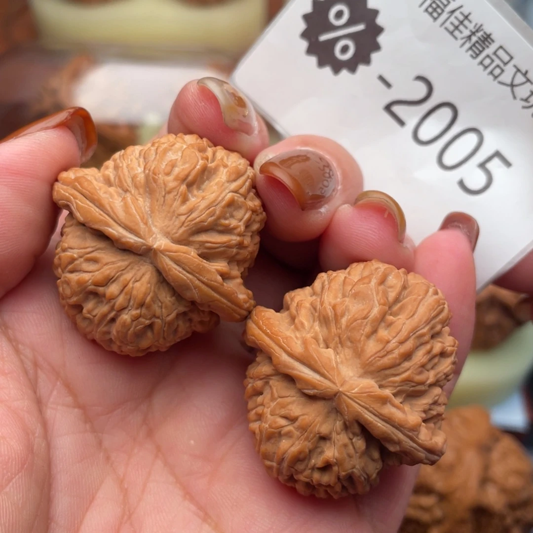 把件文玩核桃35精配白狮子