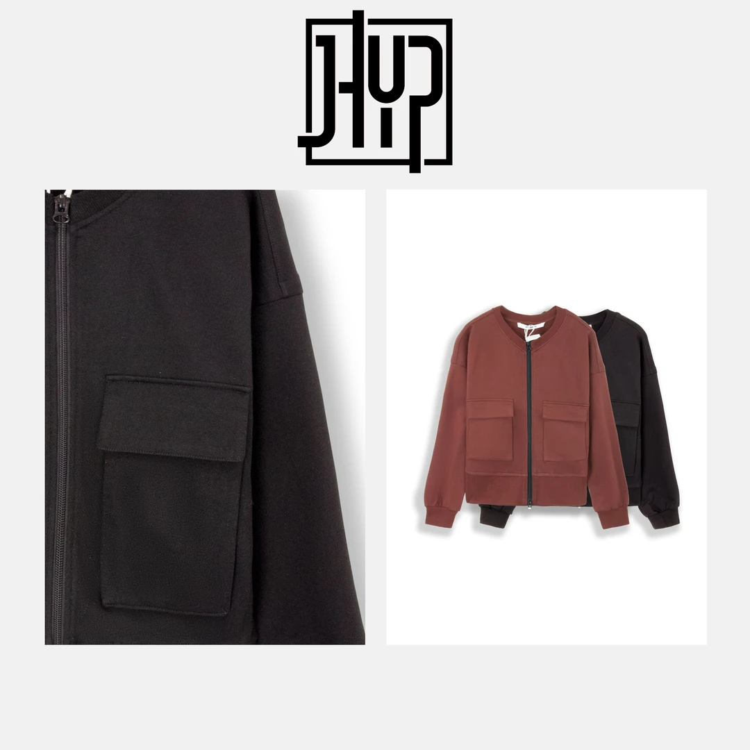 美拉德短款棒球服2024春秋新款上衣女外套6939