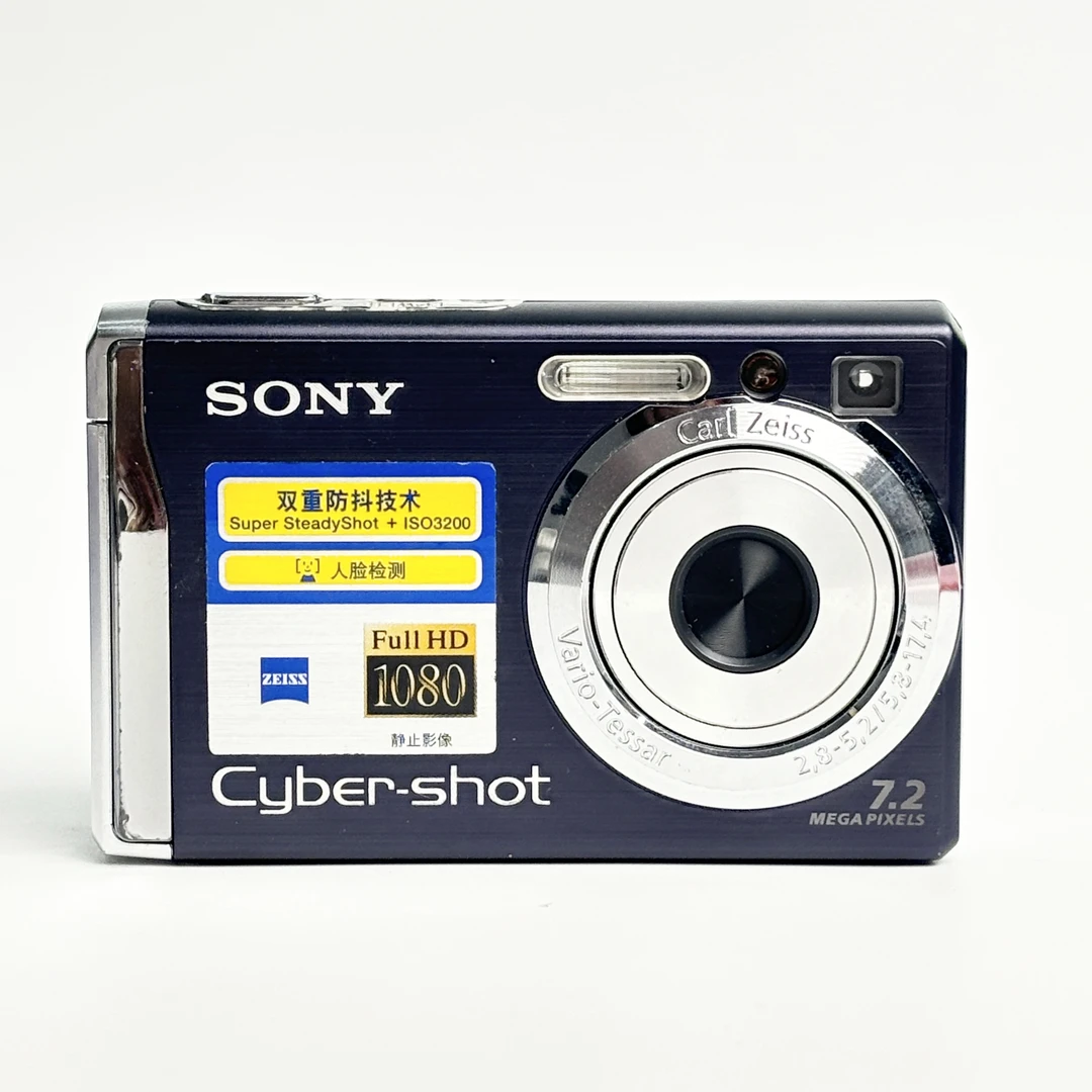 95新 Sony/索尼 w80氛围感700万像素3倍光学变焦ccd相机
