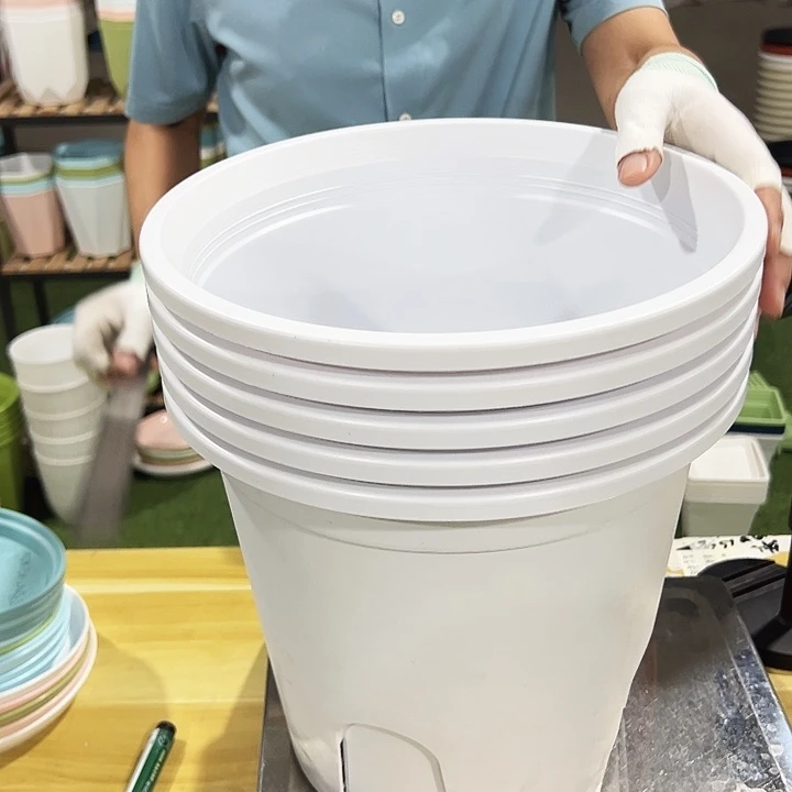 微瑕圆控根口29.5高27.5白色无托5个