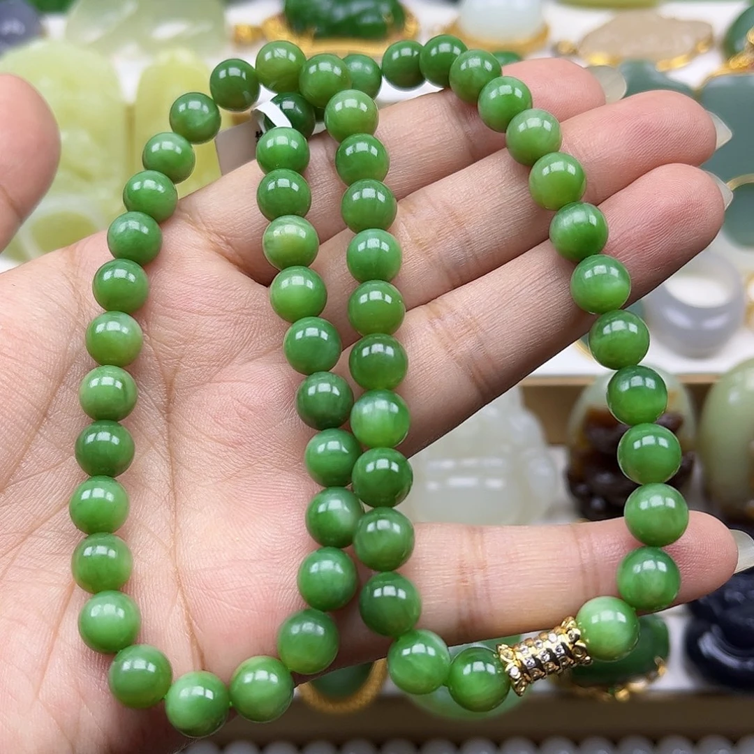 和田玉未镶嵌项链