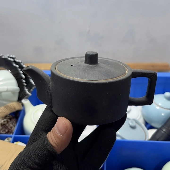 奇***件瓷片茶摆件工艺品摆件666