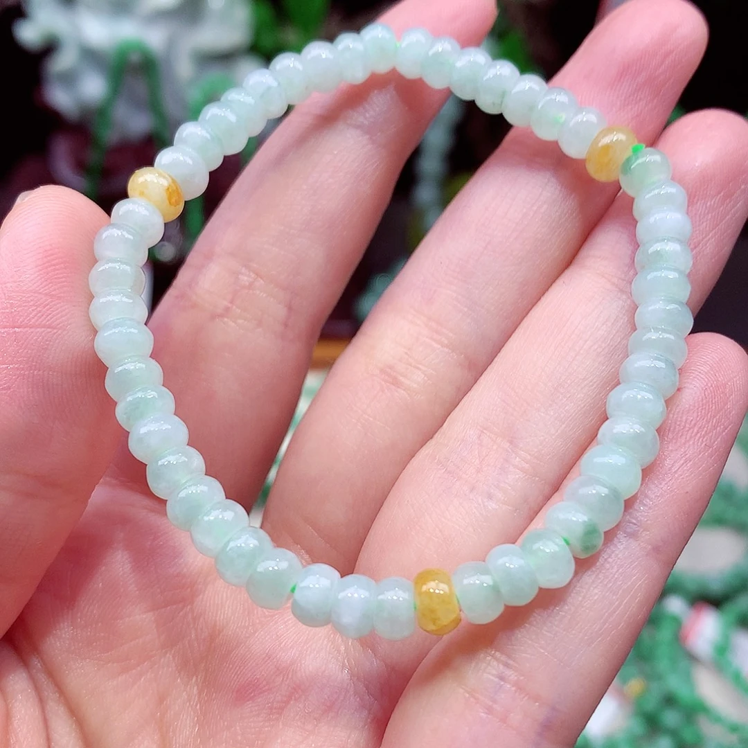 翡翠未镶嵌手链翡翠