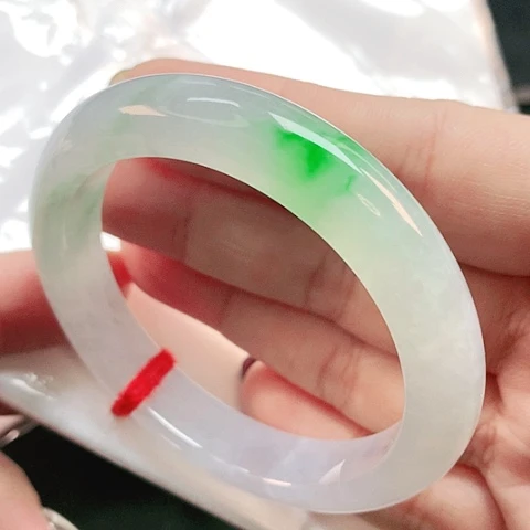 未镶嵌手镯翡翠正圈1611