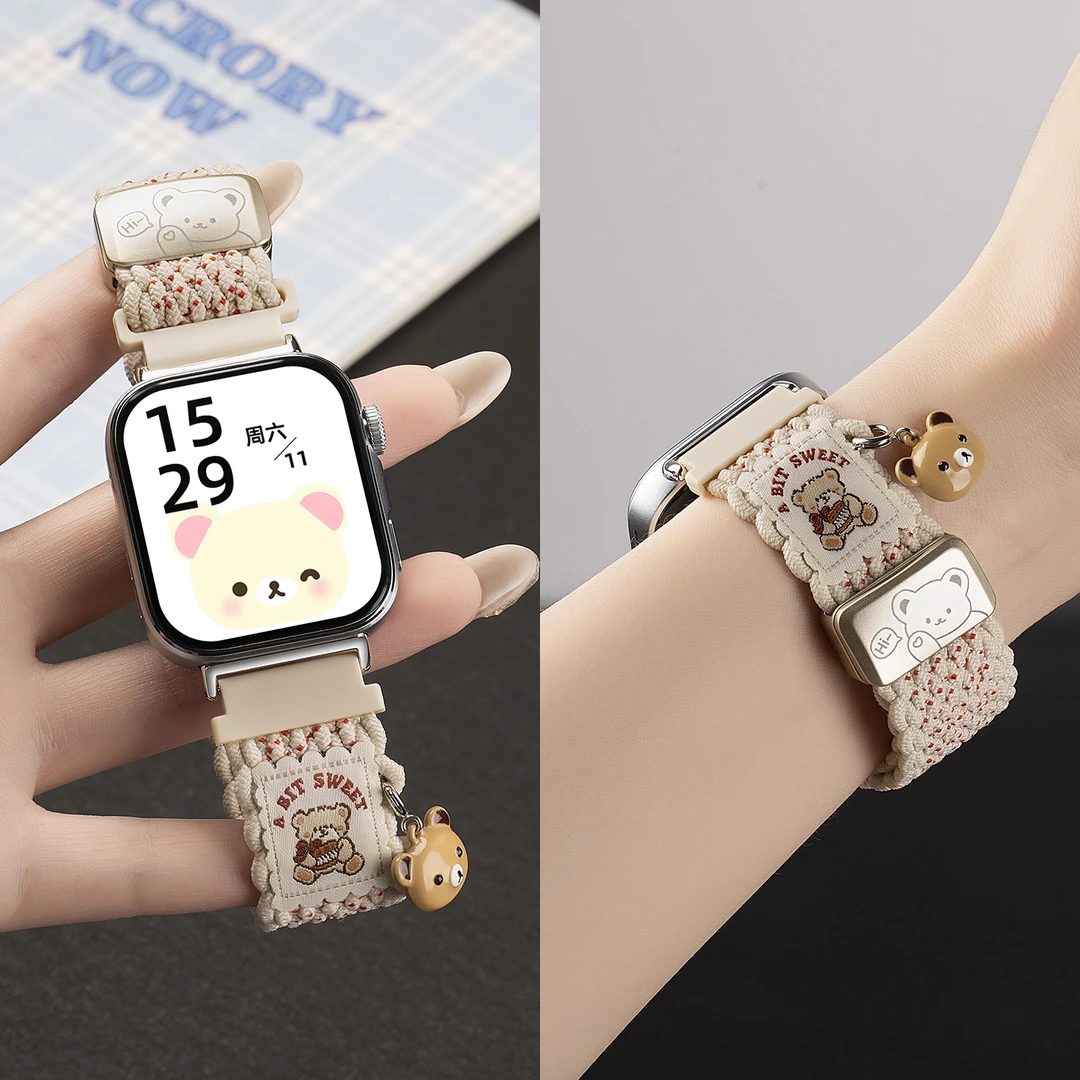 适用华为FIT4/3表带手表智能WatchFIT3/2运动新款编织腕表FIT4pro