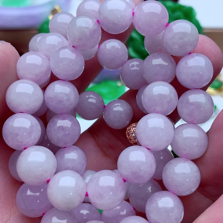 翡翠未镶嵌毛衣链