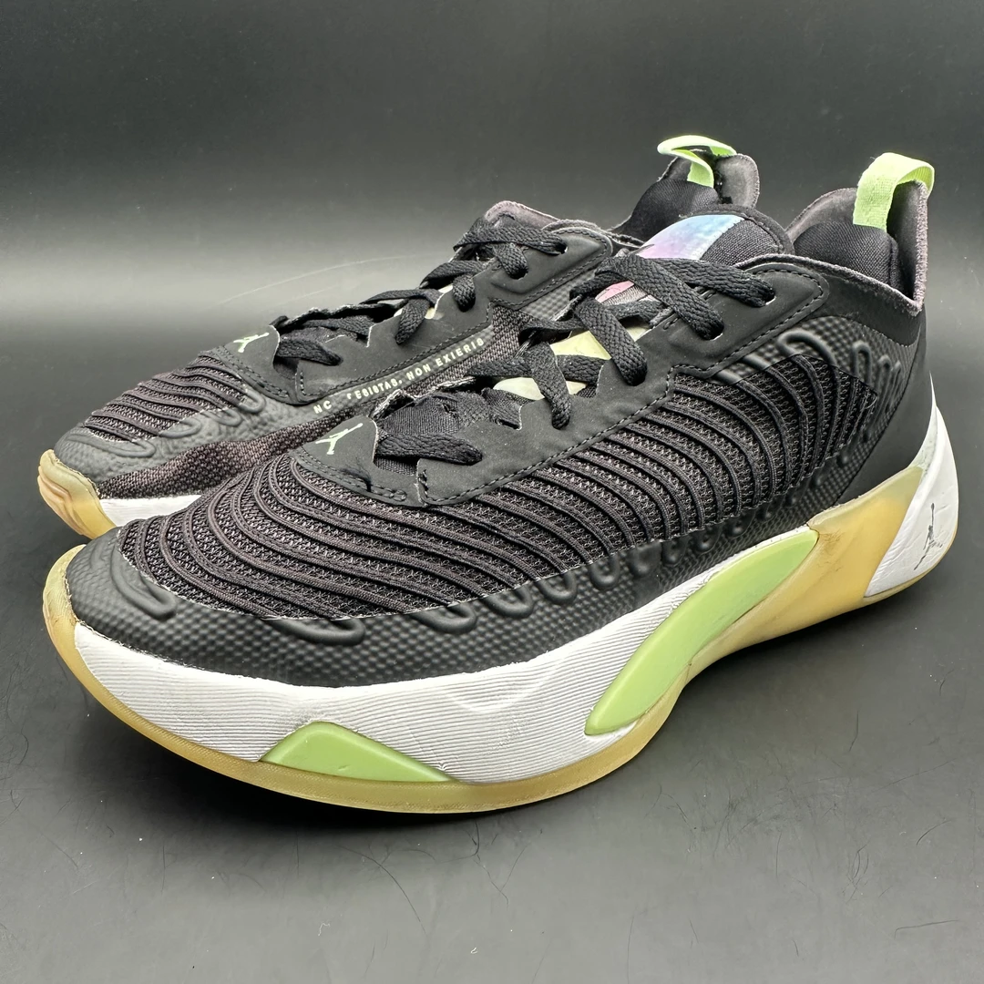 （43码）Jordan 东契奇1篮球鞋/黑绿/二手正品/DQ6510-003