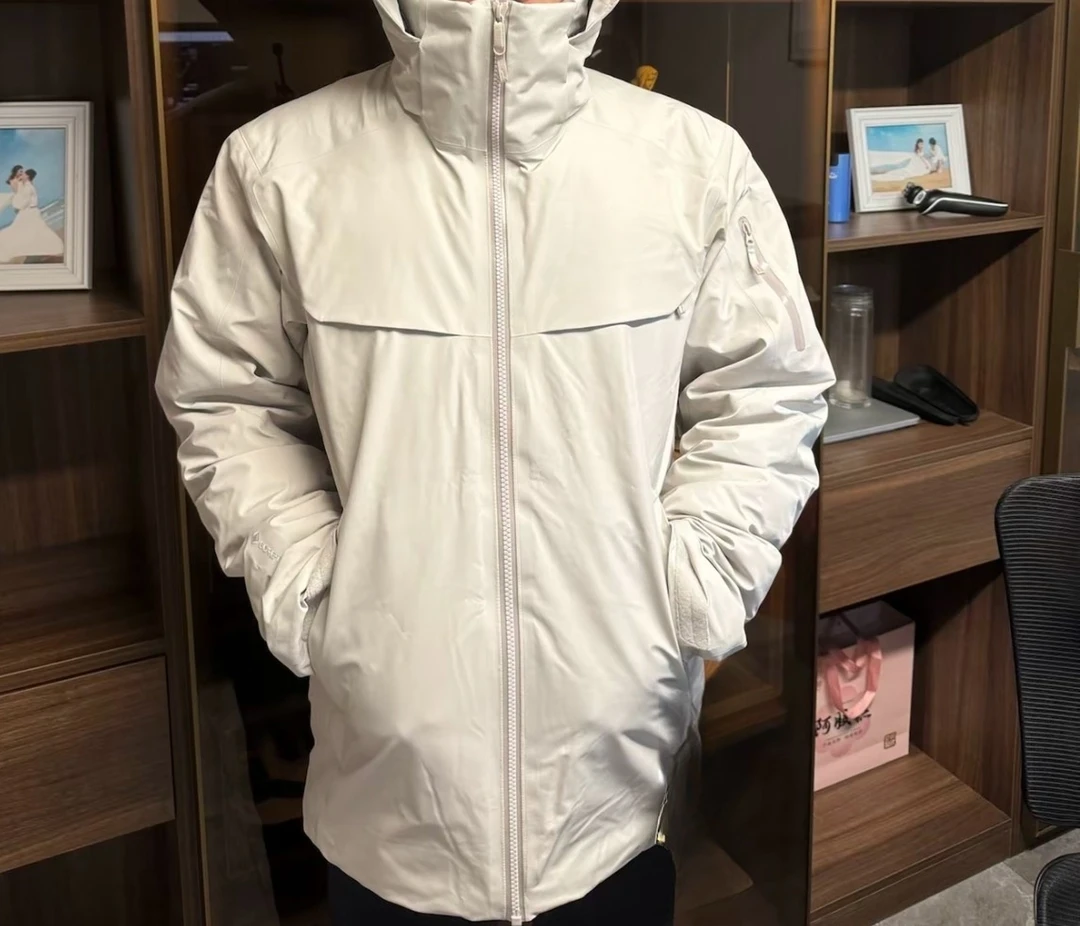 新款男士防风防水羽绒服Dm