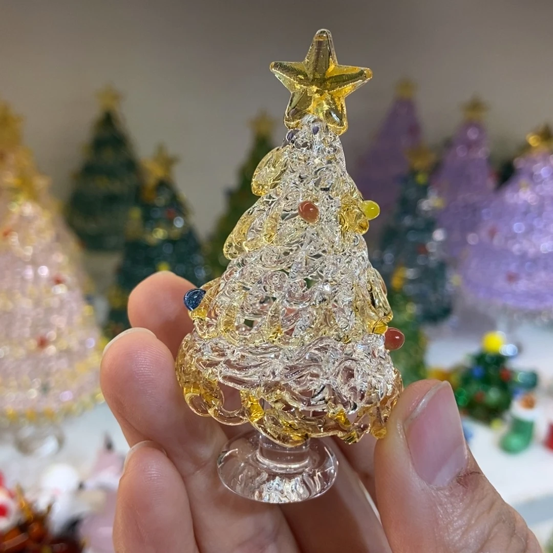 琉璃手工艺品金色