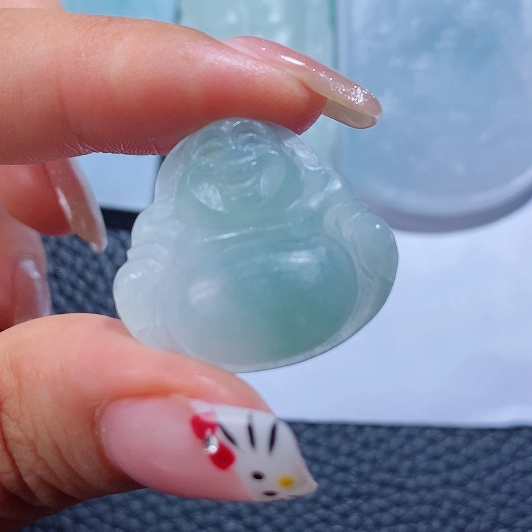 定制翡翠未镶嵌付款后联系客服确认抛光