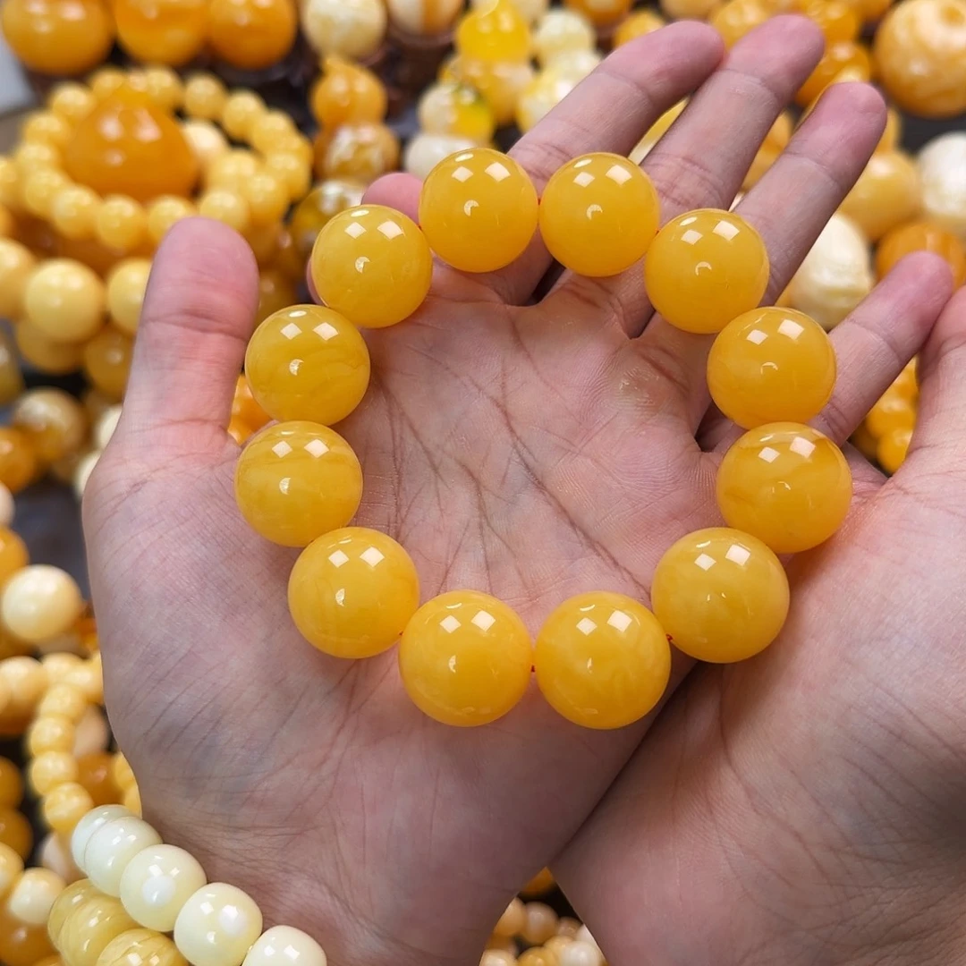 琥珀未镶嵌珠宝奇石20mm同料