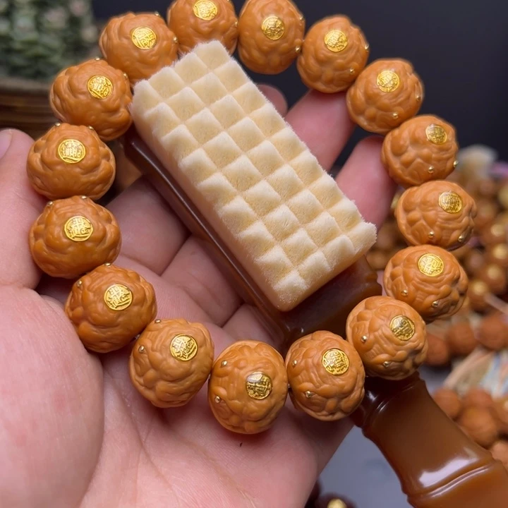 猴头核桃吊坠17尺寸蟾王