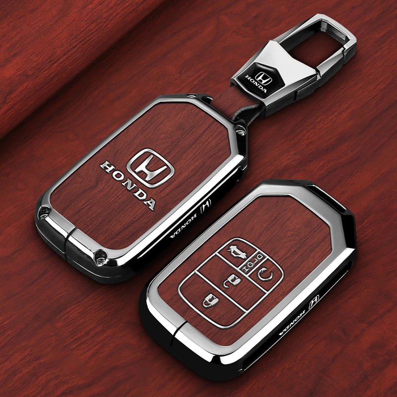 本田钥匙套思域XRV雅阁CRV皓影缤智十代十一冠道飞度扣壳包