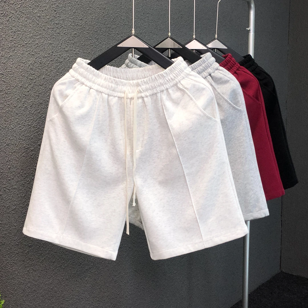 夏季男士休闲短裤休闲时尚免烫运动风男士卫裤韩版透气微弹大裤衩