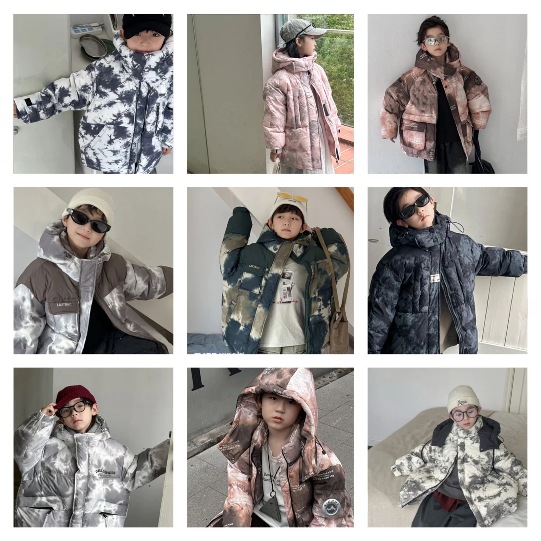 (201-250）实体专供-冬季保暖儿童羽绒服&男童女童
