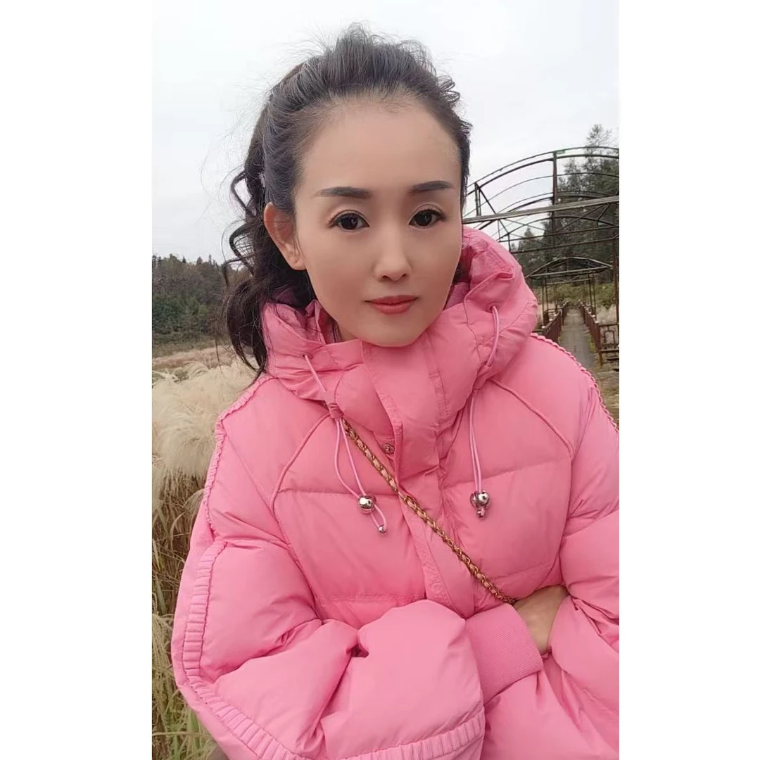 冰雪大世界巨出片2025年新款冬季江南风长款大被子极寒羽绒服 818