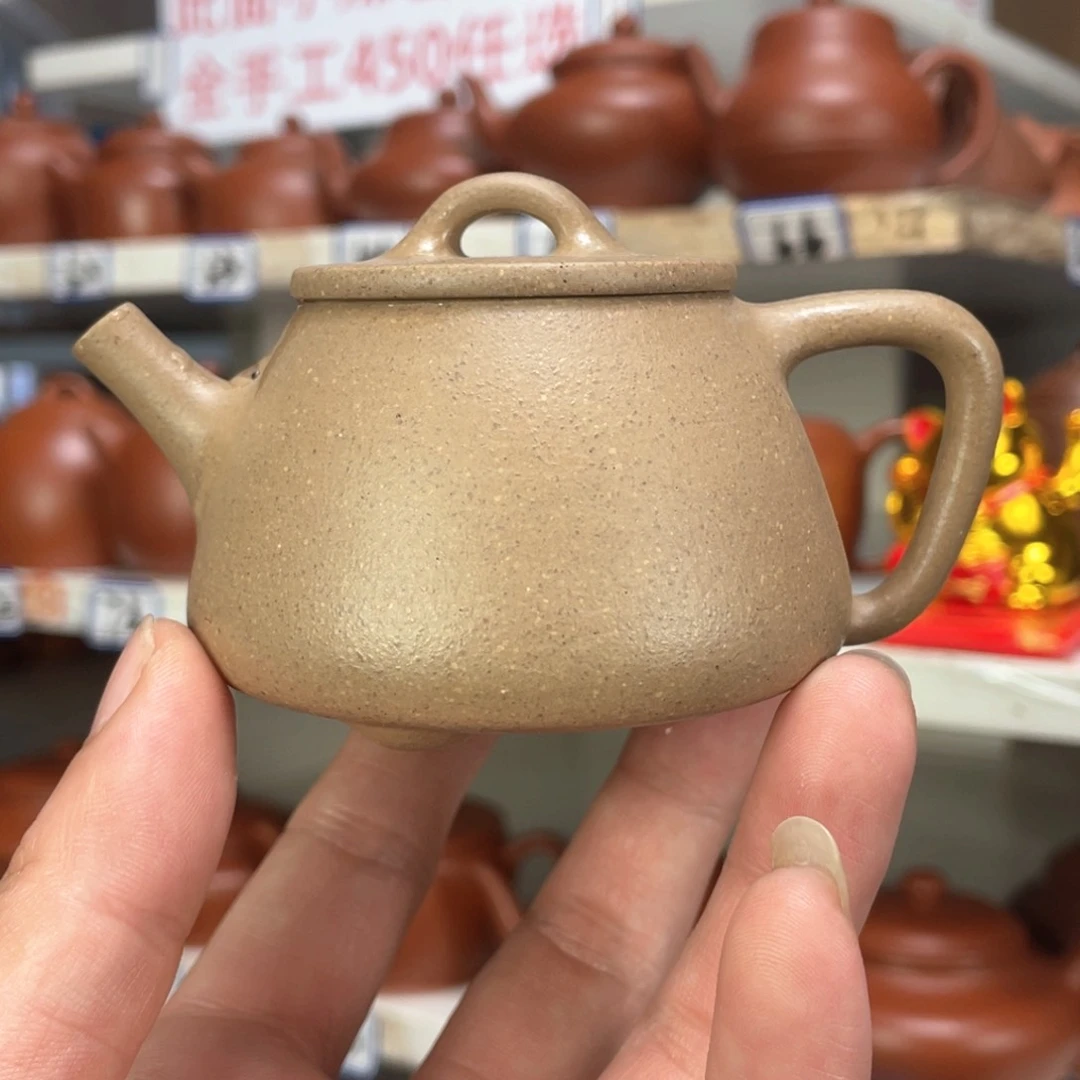 紫砂茶壶青降全手工120毫升