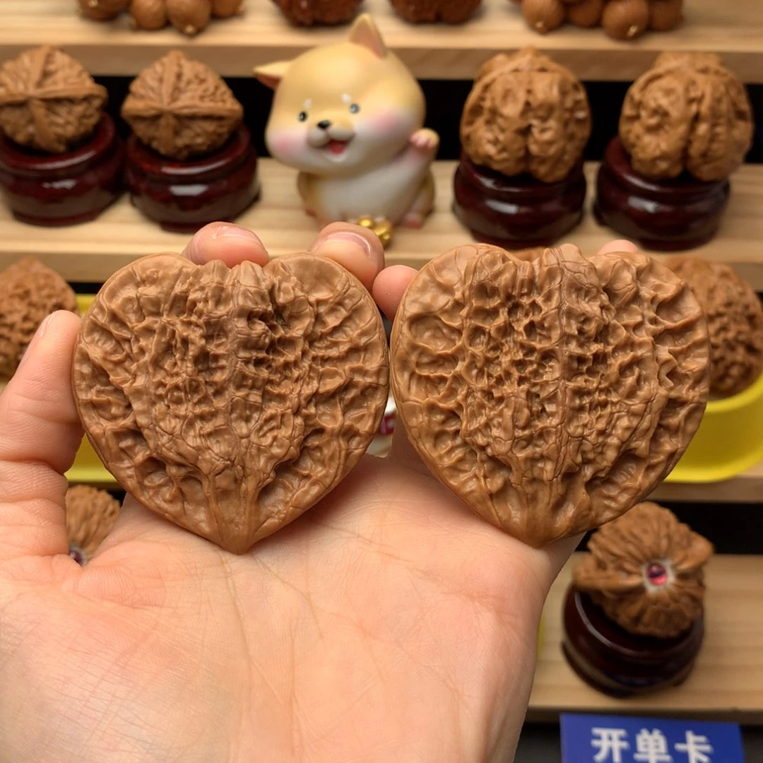 吊坠文玩核桃官帽夹板54尺