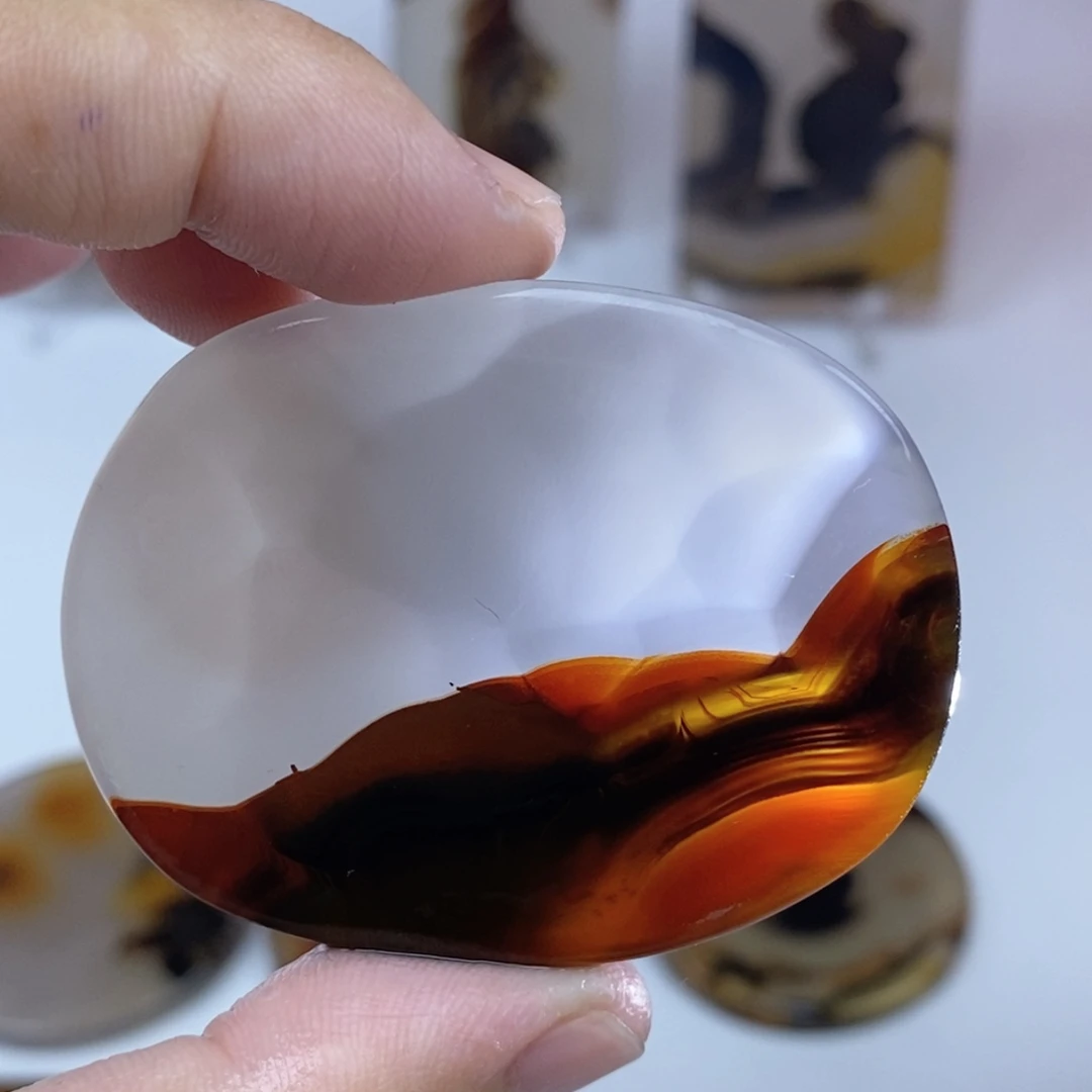 玛瑙/玉髓未镶嵌珠宝半成品
