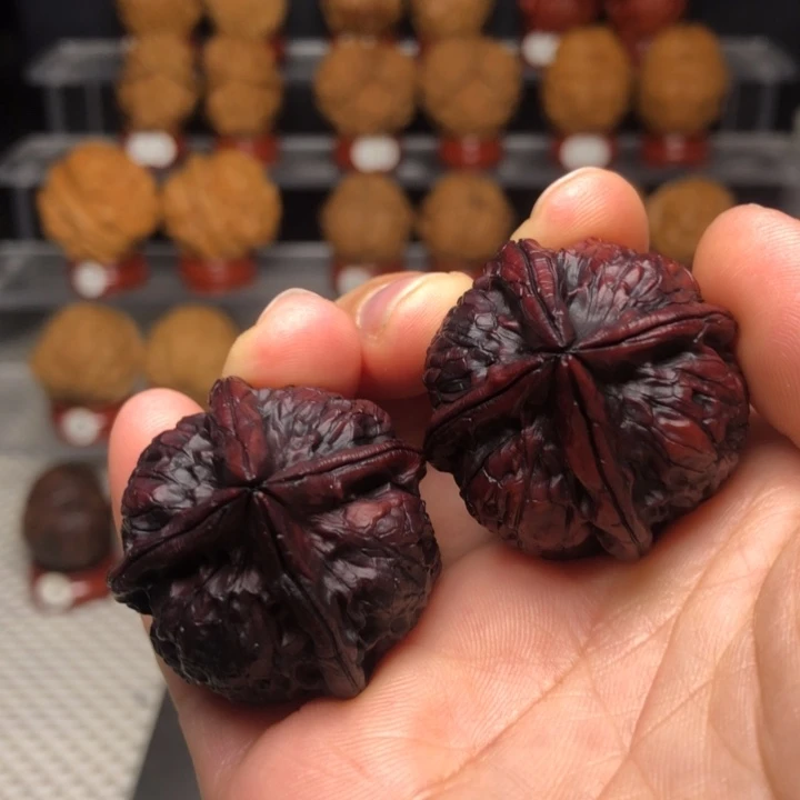 把件文玩核桃40红灯笼