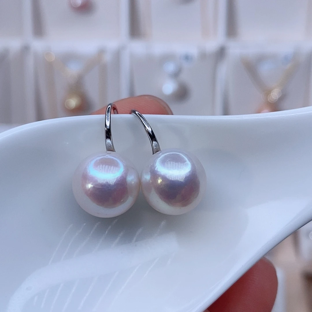 颈饰银S925镶嵌淡水珍珠